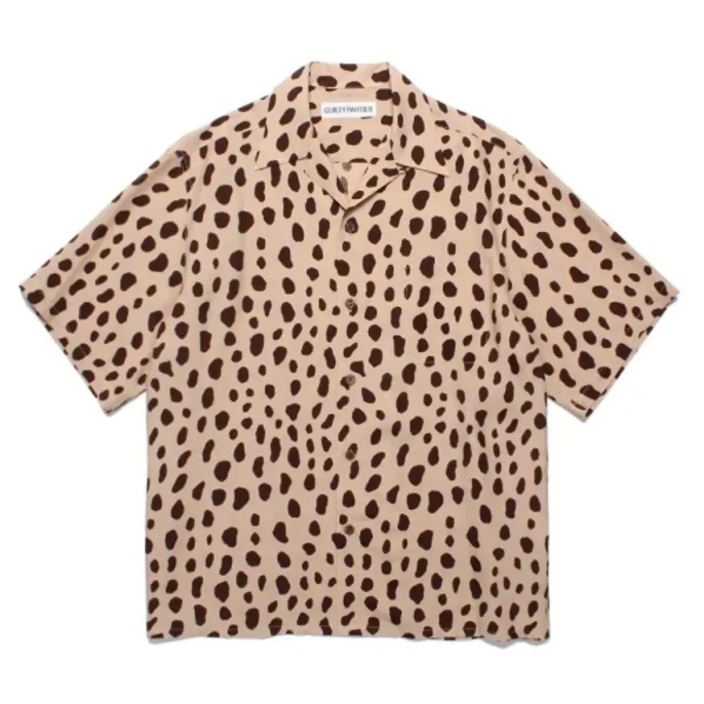 WACKO MARIA  |Leopard Patterns Short Sleeves Shirts