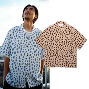 WACKO MARIA  |Leopard Patterns Short Sleeves Shirts