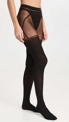 Wolford   Garter Belt Tights 