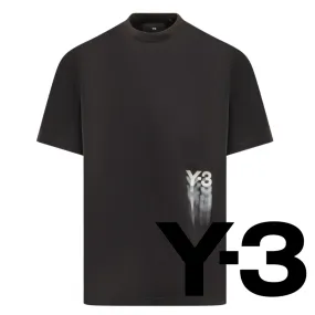 Y-3  |Plain Short Sleeves Logo Designers T-Shirts