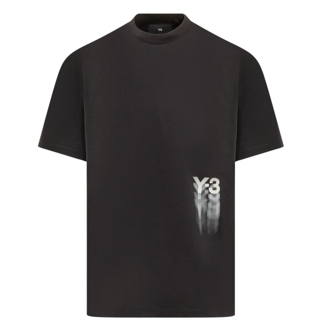 Y-3  |Plain Short Sleeves Logo Designers T-Shirts