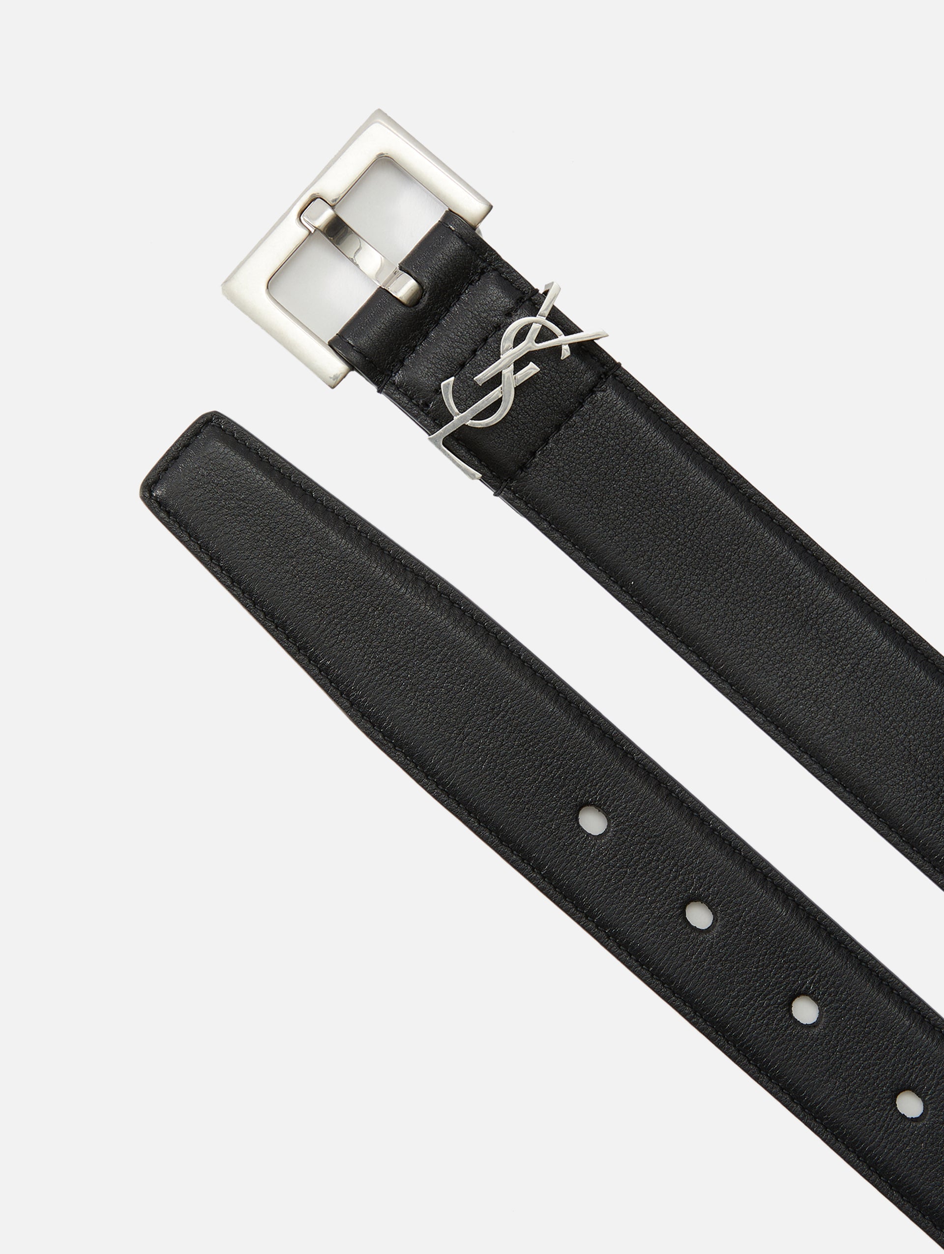 YSL Logo Belt