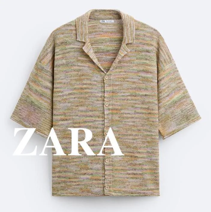 ZARA  |Short Sleeves Shirts